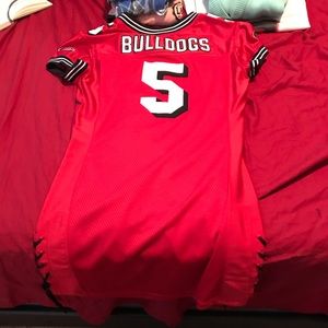 Georgia Bulldog Jersey Dress